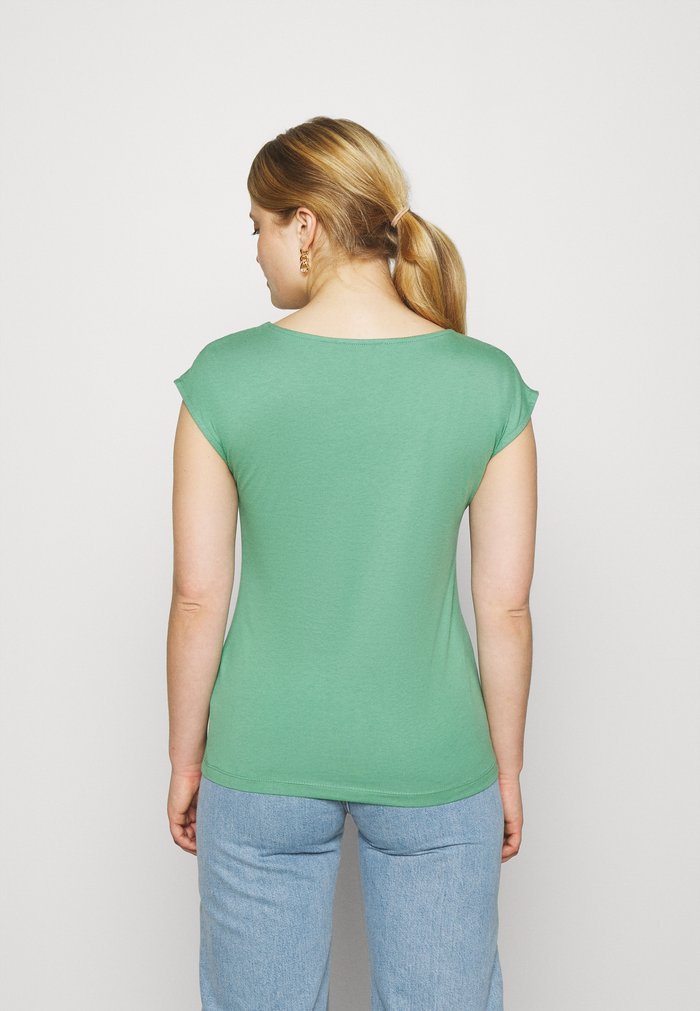 T Chemises Anna Field BASIC Vert Femme | NJG-7723622